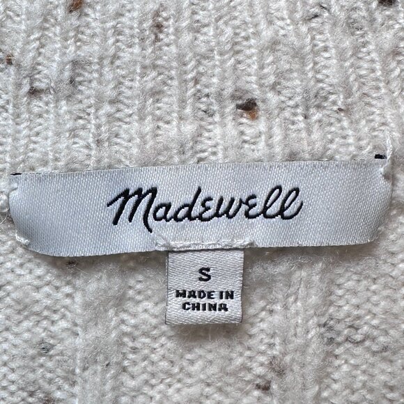 Madewell Donegal Bowden Henley Sweater in Coziest Yarn NB382 (Size S) - Picture 6 of 6